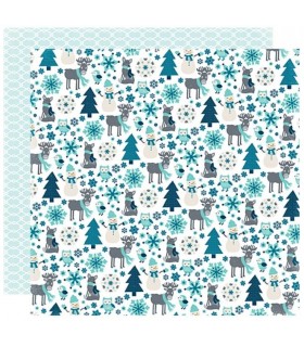 Designer-Papier "SNOW FRIENDS"