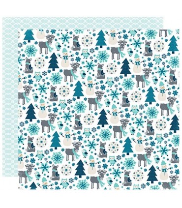 Designer-Papier "SNOW FRIENDS"