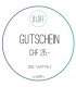 Gift voucher Fr. 25.00
