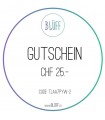 Geschenk-Gutschein Fr. 25.00