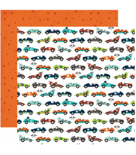Designer-Papier "CAR RACE"