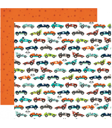 Designer-Papier "CAR RACE"