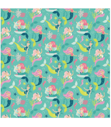 Designer-Papier "MERRY MERMAIDS"