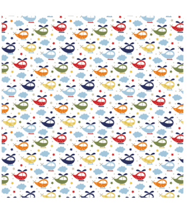 Designer-Papier "HELLO HELICOPTER"