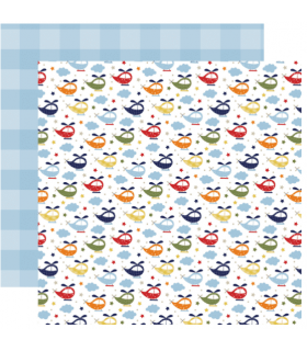 Designer-Papier "HELLO HELICOPTER"