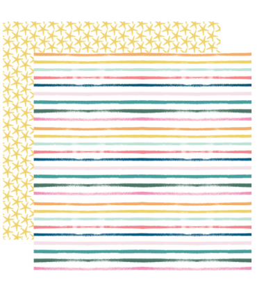 Designer-Papier "SUMMER STRIPES"
