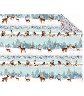 Fotokarton "WINTERTRAUM Landschaft"