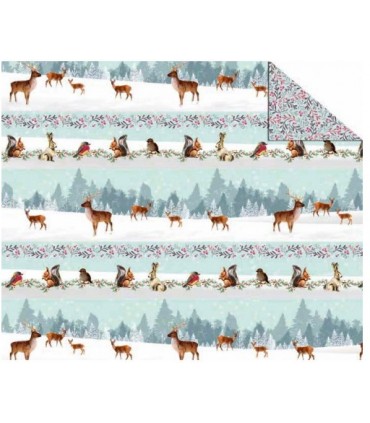 Fotokarton "WINTERTRAUM Landschaft"