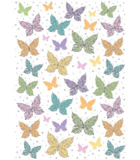 Metallic Paper "SCHMETTERLINGE"