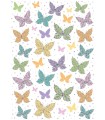 Metallic-Papier "SCHMETTERLINGE"