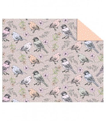 Print Cardstock "VÖGEL NOSTALGIE"