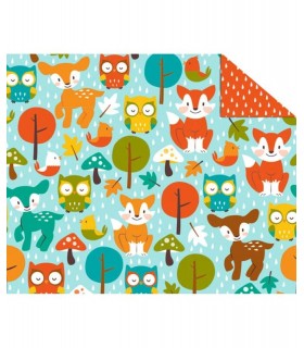 Fotokarton "WALDTIERE mint"