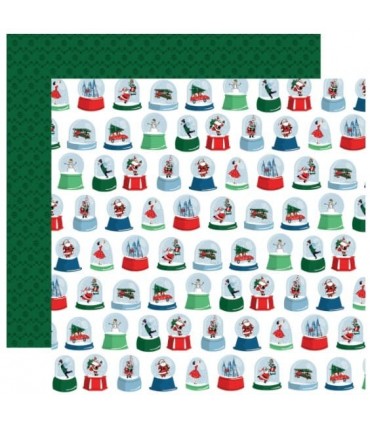 Designer-Papier "SNOW GLOBES"