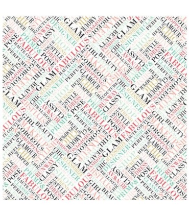 Designer-Papier "MAIN STREET SHOPPING"