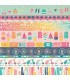 Designer-Papier "BORDER STRIPS SUMMER"