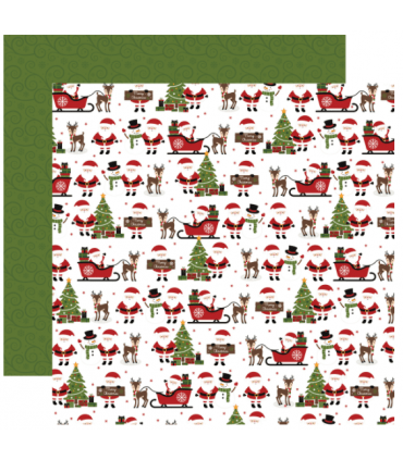 Designer-Paper  "NORTH POLE LIGHTS"  by ECHO PARK