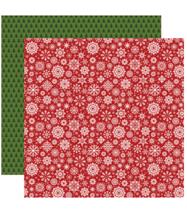 Designer-Papier "SWIRLING SNOWFLAKES"