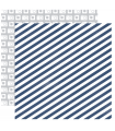 Designer-Papier "BLUE STRIPES"