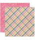 Designer-Paper  "SUMMER LOVIN PLAID"  by ECHO PARK