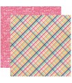 Designer-Papier "SUMMER LOVIN PLAID"