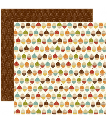 Designer-Papier "HARVEST ACORNS"
