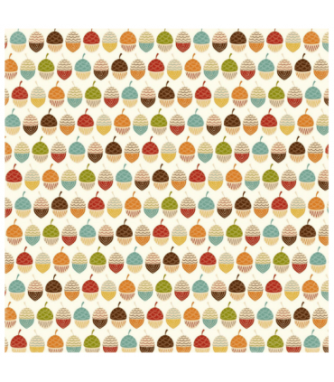 Designer-Papier "HARVEST ACORNS"