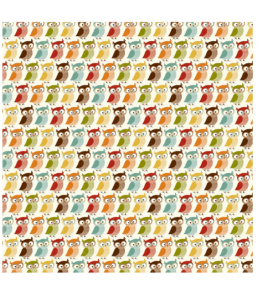 Designer-paper "THANKFUL OWLS"